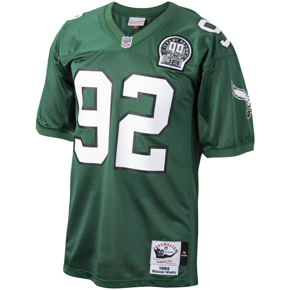 Reggie White  Authentic Throwback Retired Player Jersey - Philadelphia Eagles Jerseys