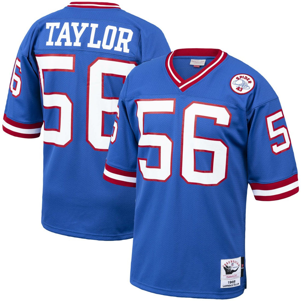 Lawrence Taylor  1986 Authentic Throwback Retired Player Jersey - New York Giants Jerseys