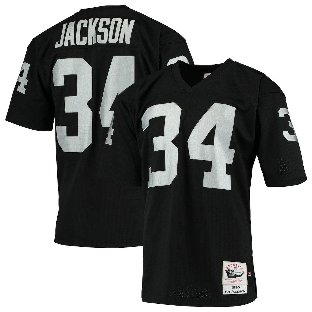 Bo Jackson  1990 Authentic Throwback Retired Player Jersey - Las Vegas Raiders Jerseys