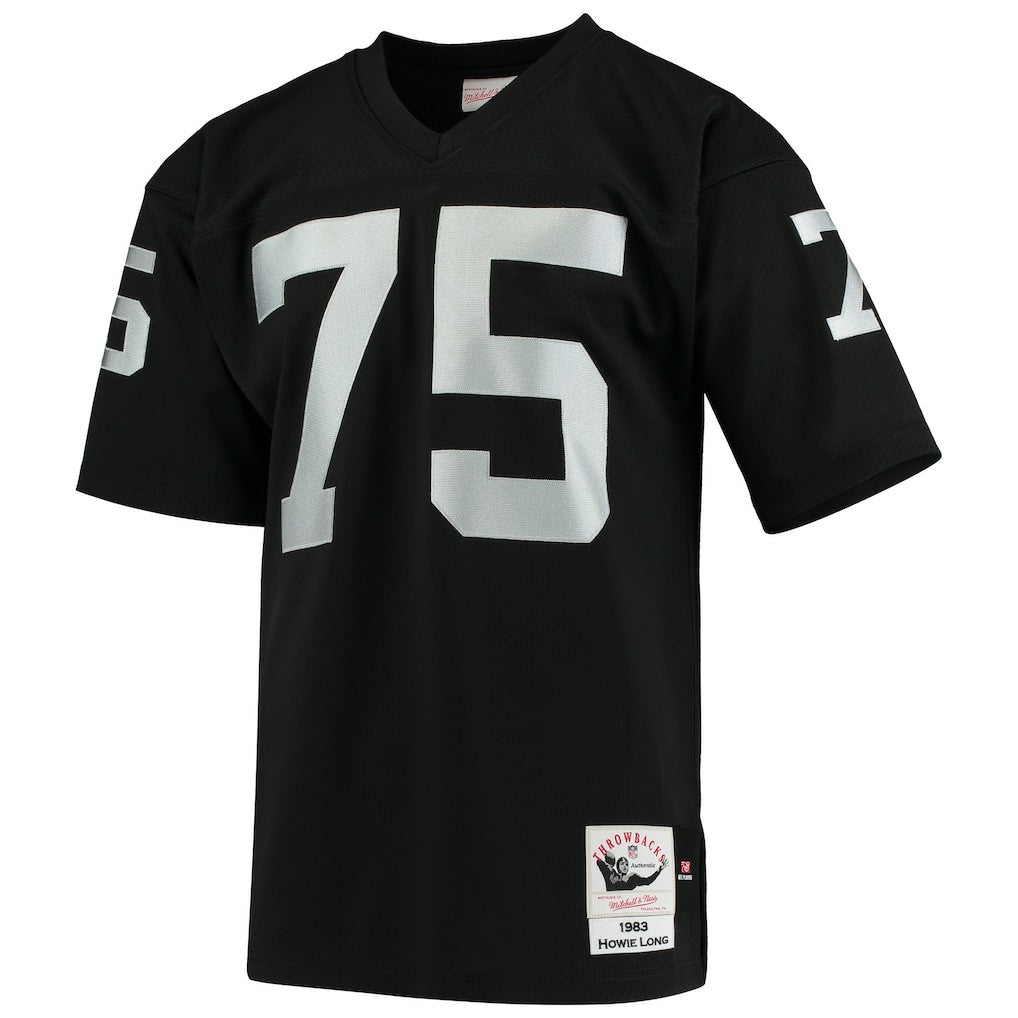 Howie Long  1983 Authentic Throwback Retired Player Jersey - Las Vegas Raiders Jerseys