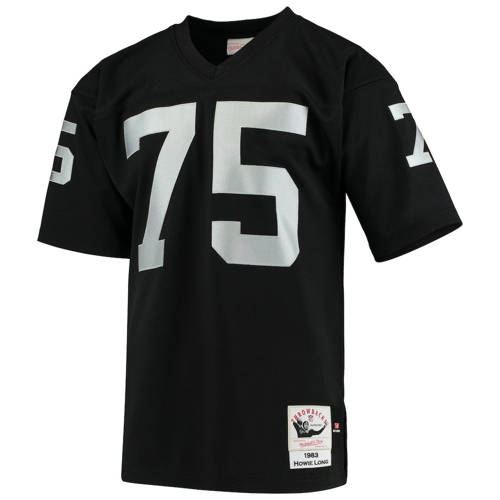 Howie Long  1983 Authentic Throwback Retired Player Jersey - Las Vegas Raiders Jerseys