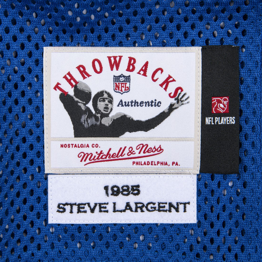 Steve Largent  1985 Authentic Throwback Retired Player Jersey - Seattle Seahawks Jerseys