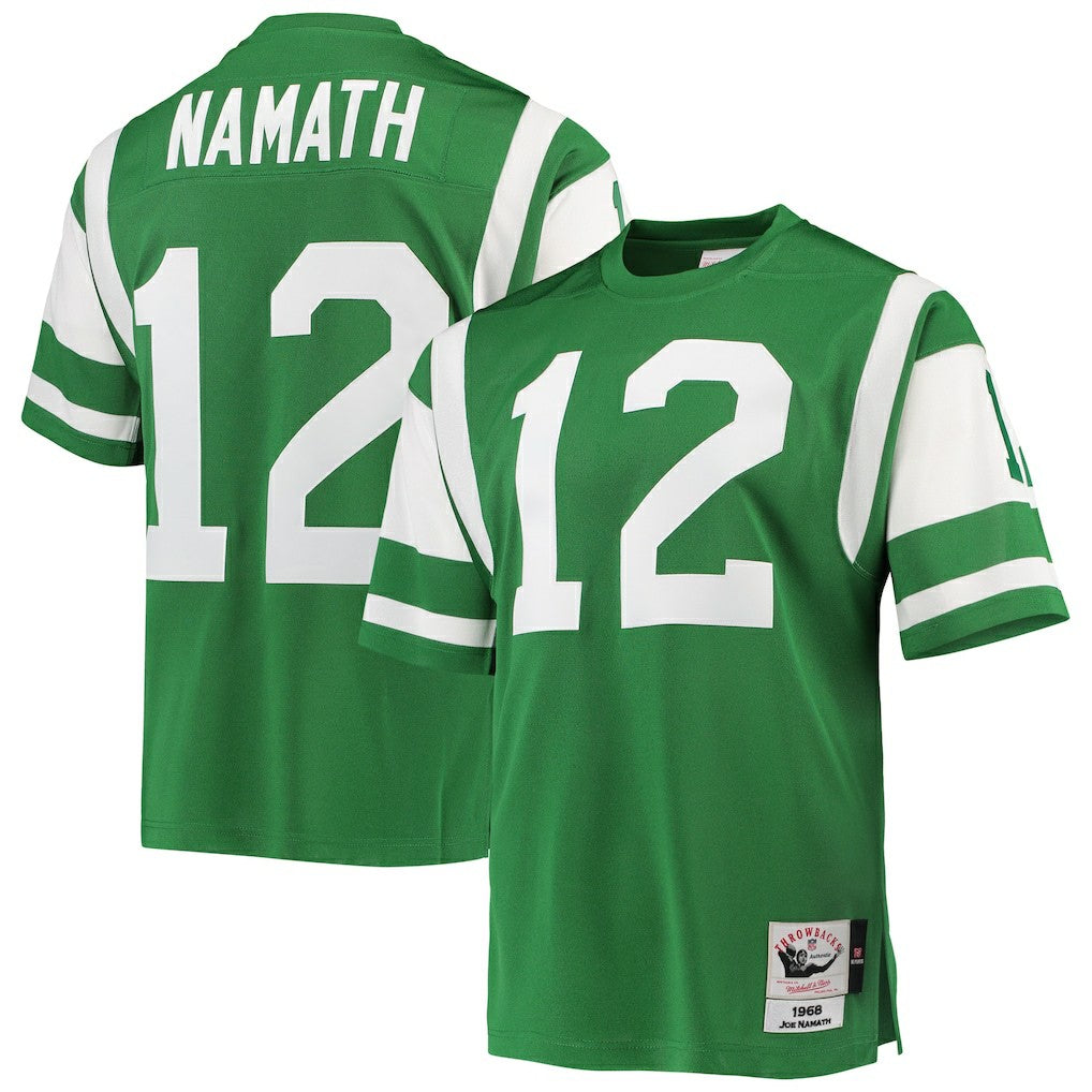Joe Namath  1968 Authentic Throwback Retired Player Jersey - New York Jets Jerseys