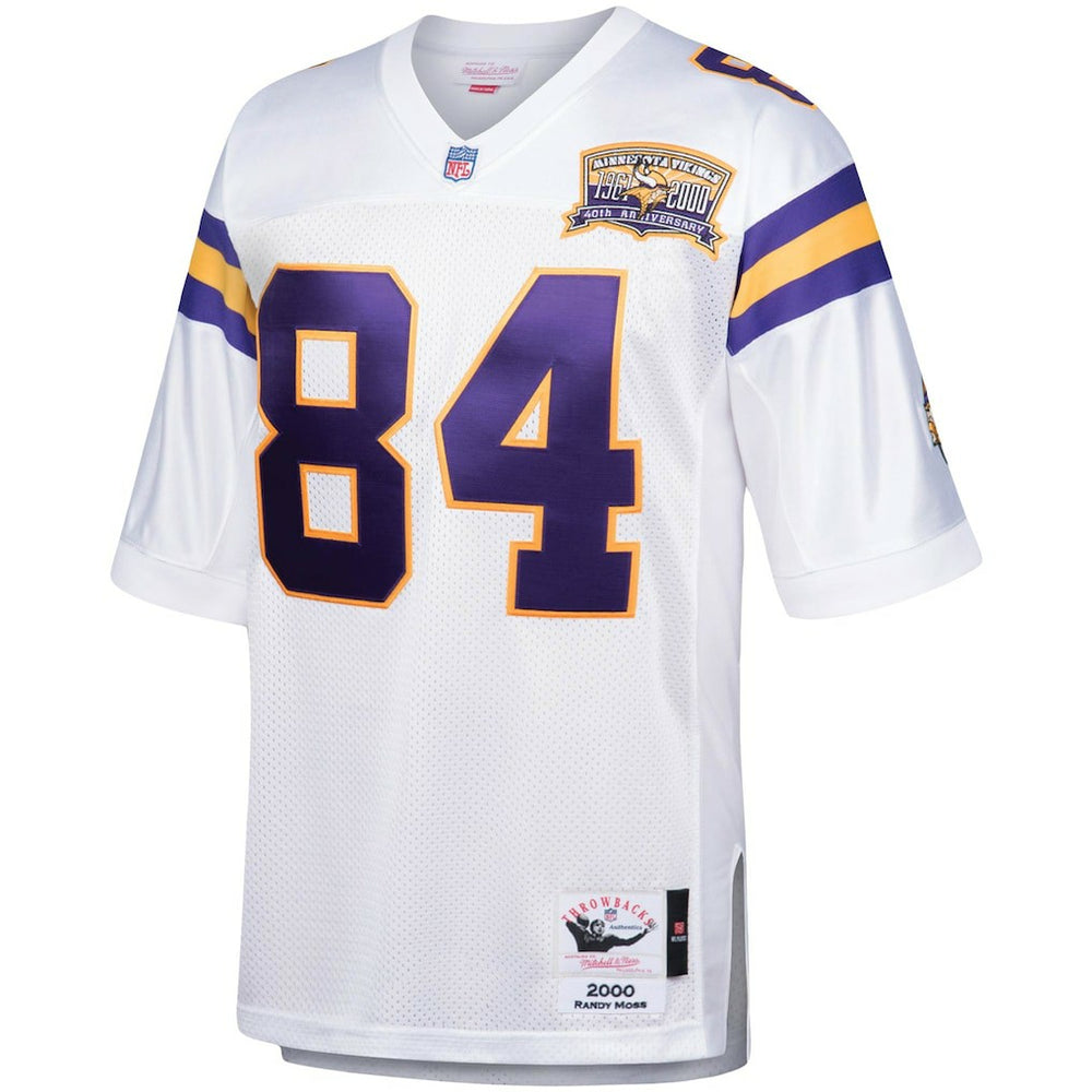 Randy Moss  2000 Authentic Throwback Retired Player Jersey - Minnesota Vikings Jerseys