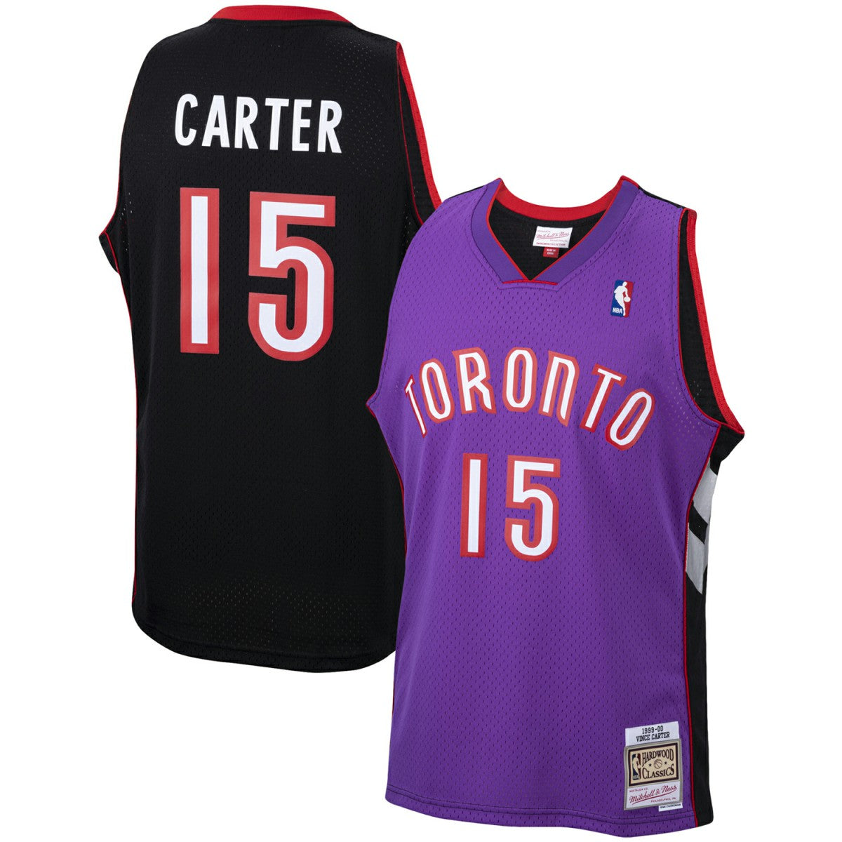 Mitchell & Ness Vince Carter Toronto Raptors 1999/00 Hardwood Classics Swingman Jersey