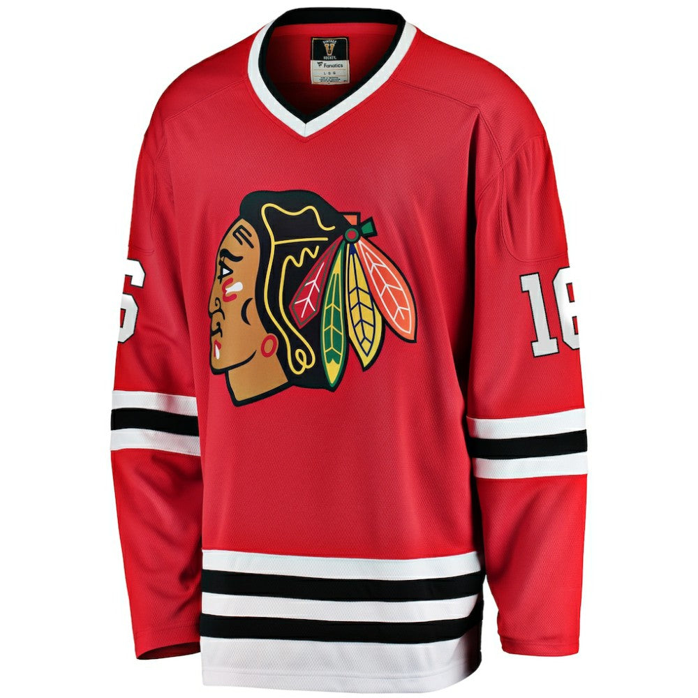 NHL Eddie Olczyk Chicago Blackhawks Fanatics Premier Breakaway Retired Player Jersey