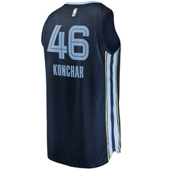 Fanatics John Konchar Memphis Grizzlies Fast Break Replica Jersey Navy