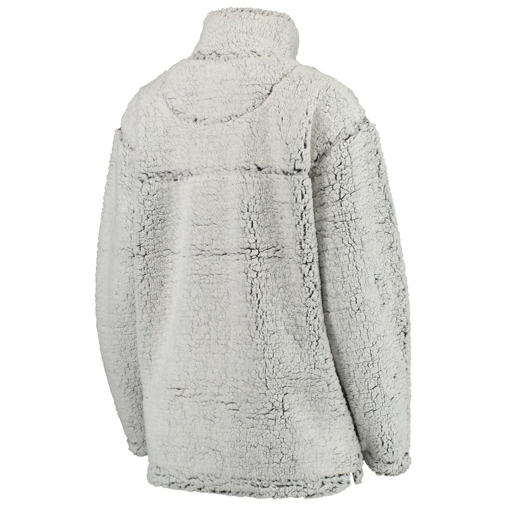 Women's Sherpa Quarter-Zip Pullover Jacket - Philadelphia Eagles Pullover