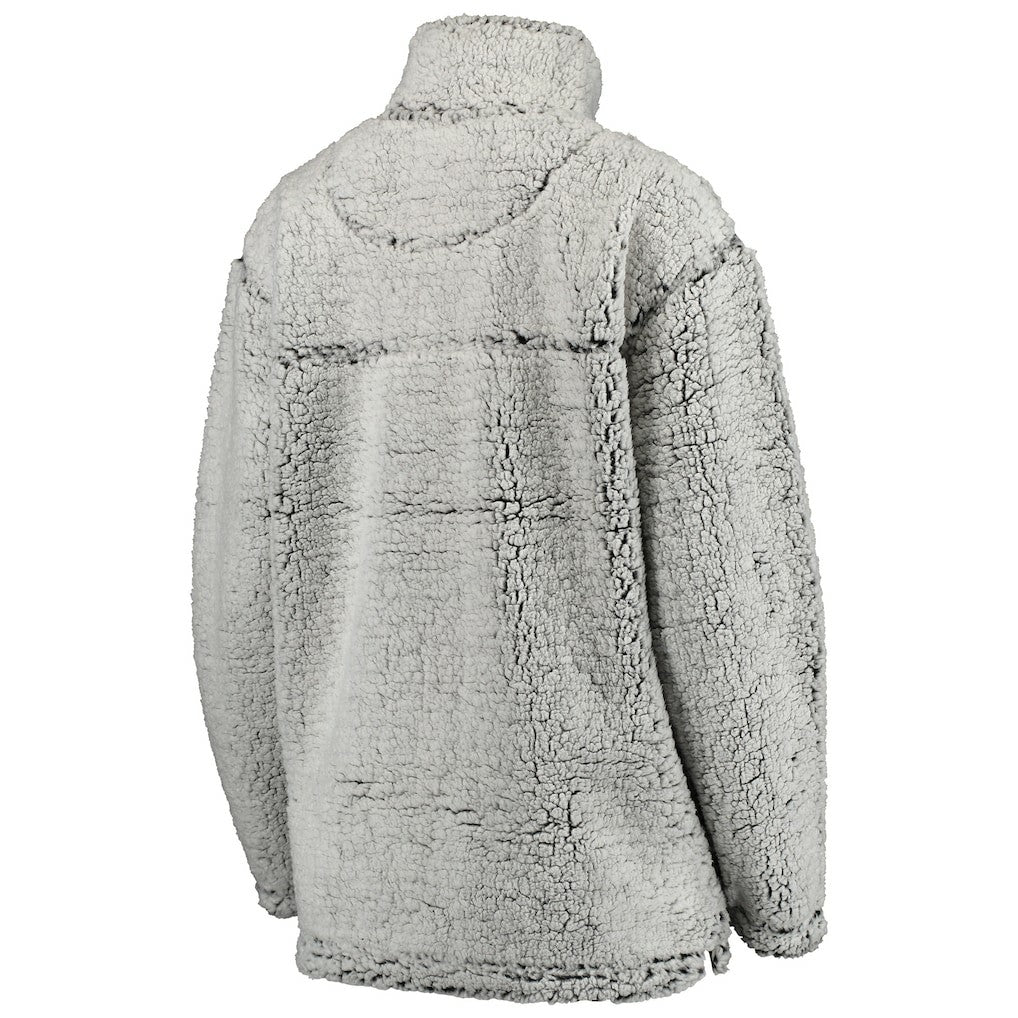 Women's Sherpa Quarter-Zip Pullover Jacket - Kansas City Chiefs Pullover