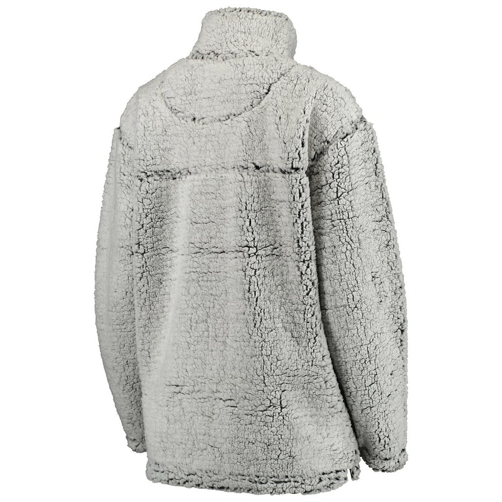 Women's Sherpa Quarter-Zip Pullover Jacket - Kansas City Chiefs Pullover