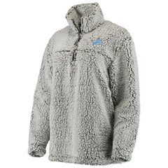 Women's Sherpa Quarter-Zip Pullover Jacket - Detroit Lions Pullover