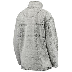 Women's Sherpa Quarter-Zip Pullover Jacket - Detroit Lions Pullover