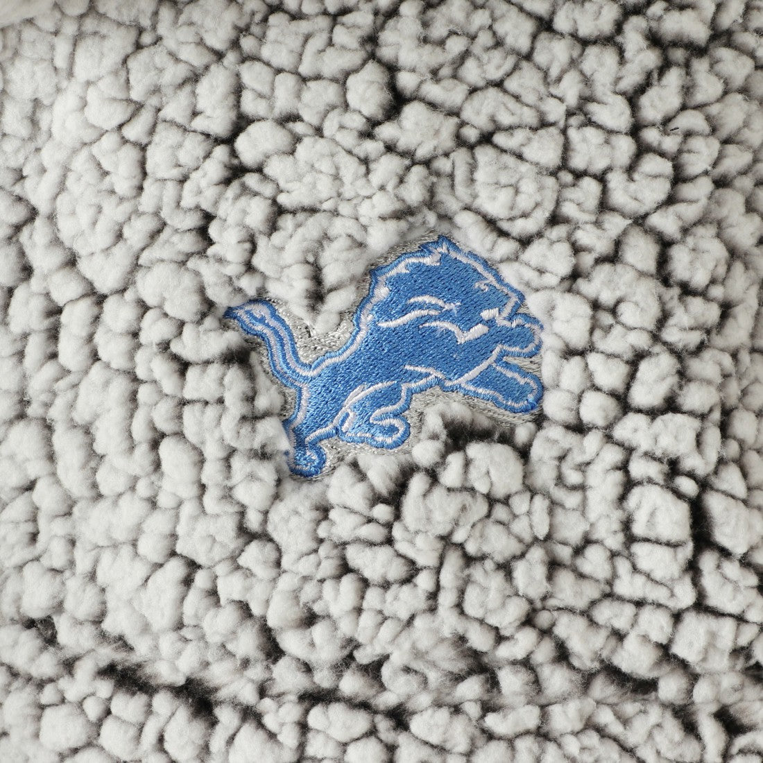Women's Sherpa Quarter-Zip Pullover Jacket - Detroit Lions Pullover