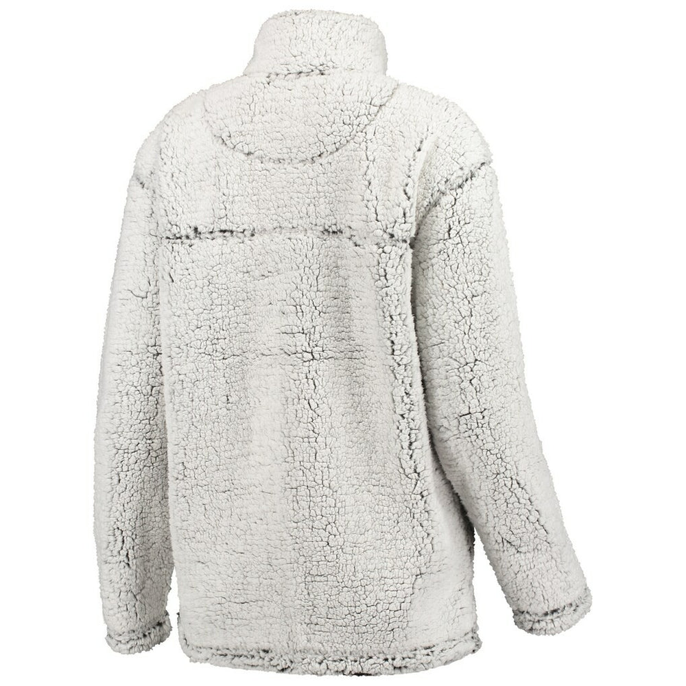 G-III 4Her by Carl Banks Women's Sherpa Quarter-Zip Pullover Jacket - New Orleans Saints Pullover