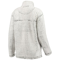 G-III 4Her by Carl Banks Women's Sherpa Quarter-Zip Pullover Jacket - New Orleans Saints Pullover