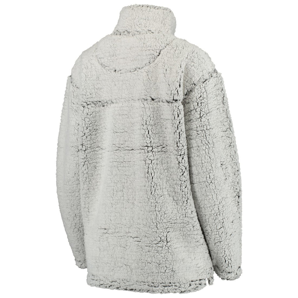 Women's Sherpa Quarter-Zip Pullover Jacket - Green Bay Packers Pullover