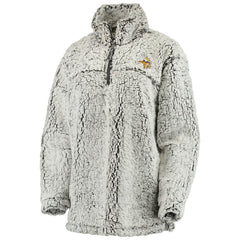 Women's Sherpa Quarter-Zip Pullover Jacket - Minnesota Vikings Pullover