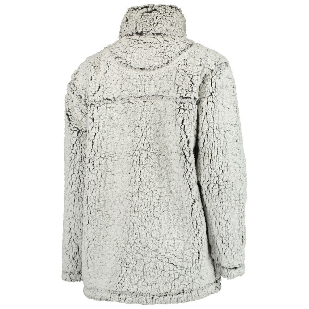 Women's Sherpa Quarter-Zip Pullover Jacket - Minnesota Vikings Pullover