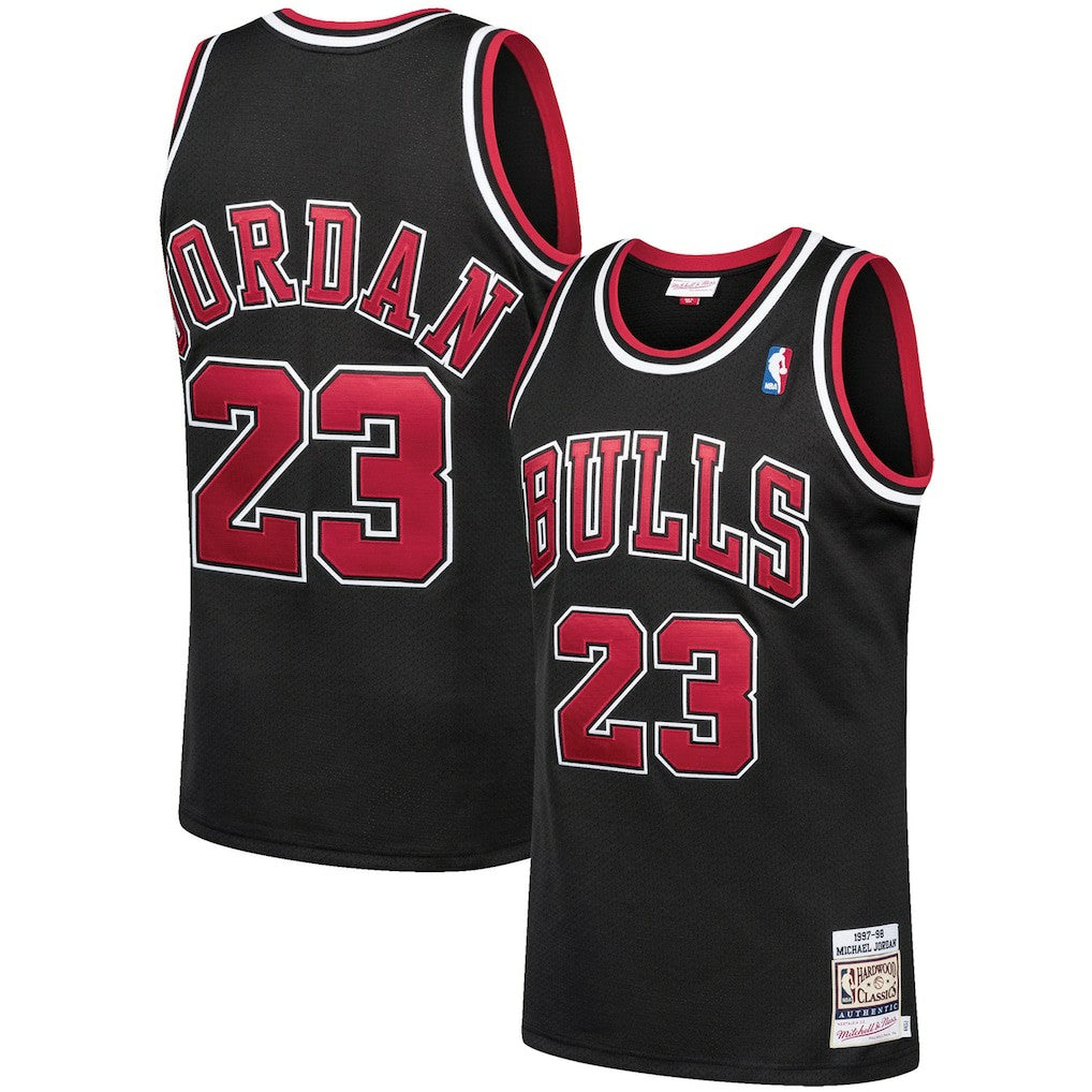Mitchell & Ness Michael Jordan Chicago Bulls 1997/98 Hardwood Classics Authentic Jersey sale