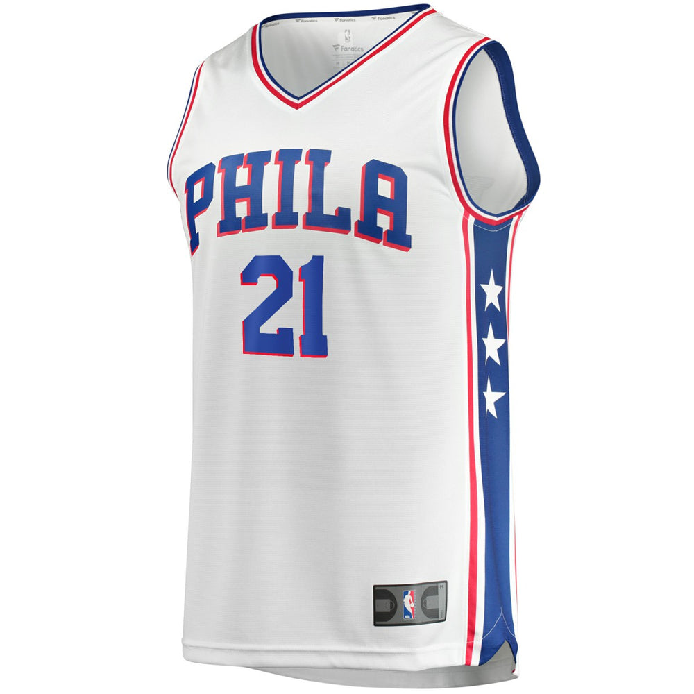 Fanatics Joel Embiid Philadelphia 76ers Replica Jersey
