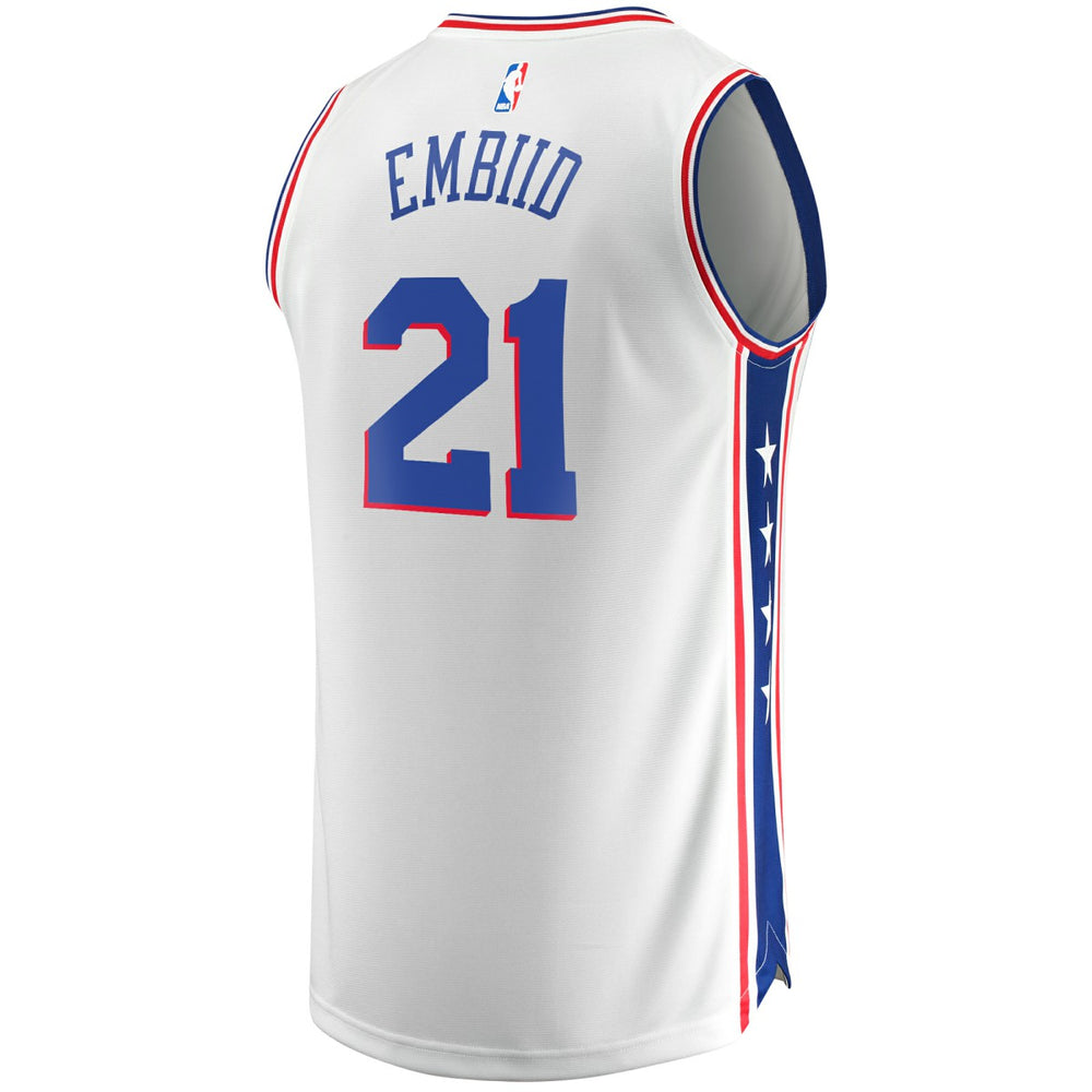Fanatics Joel Embiid Philadelphia 76ers Replica Jersey
