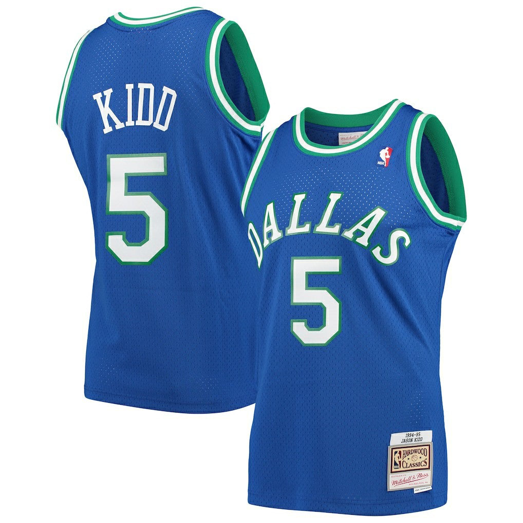Mitchell & Ness Jason Kidd Dallas Mavericks 1994/95 Hardwood Classics Swingman Jersey sale