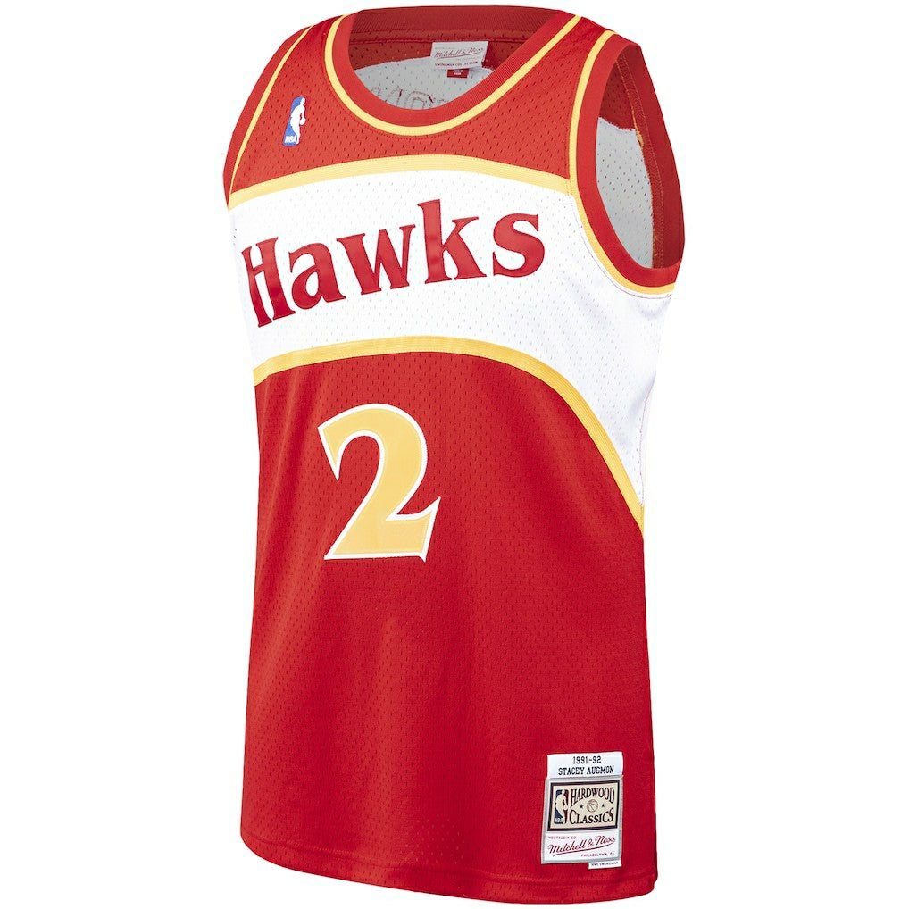 Mitchell & Ness Stacey Augmon Atlanta Hawks 1991/92 Hardwood Classics Swingman Jersey