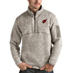 Antigua Fortune Quarter-Zip Pullover Jacket - Arizona Cardinals Pullover