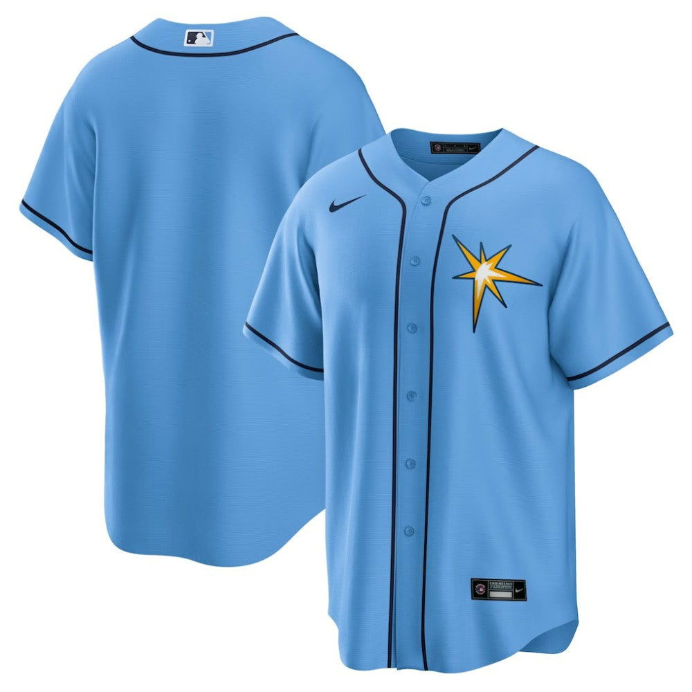 Light Blue Tampa Bay Rays Nike Spring Training Replica Team Jersey