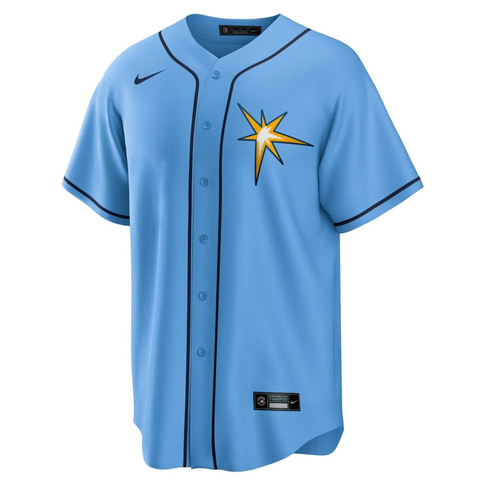 Light Blue Tampa Bay Rays Nike Spring Training Replica Team Jersey