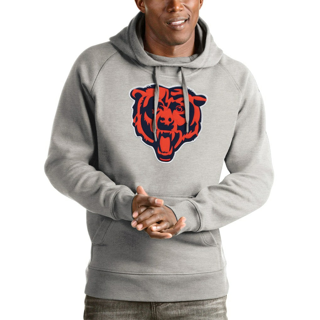 Antigua Victory Pullover Hoodie - Chicago Bears Hoodies