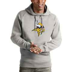 Antigua Victory Pullover Hoodie - Minnesota Vikings Hoodies