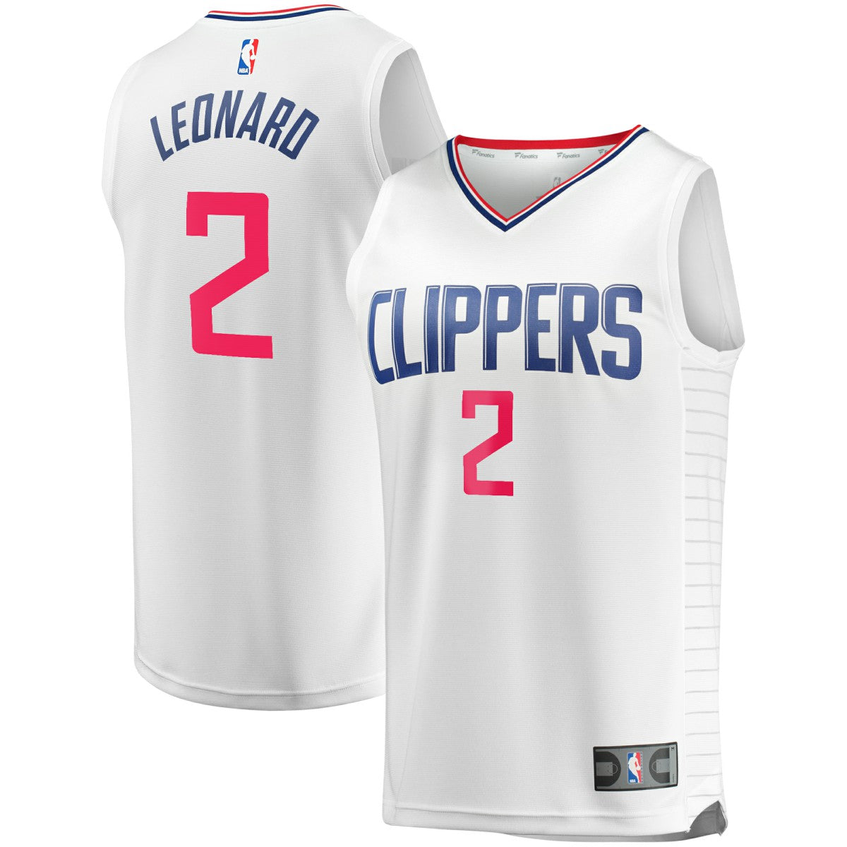 Fanatics Kawhi Leonard LA Clippers Fast Break Replica Player Jersey