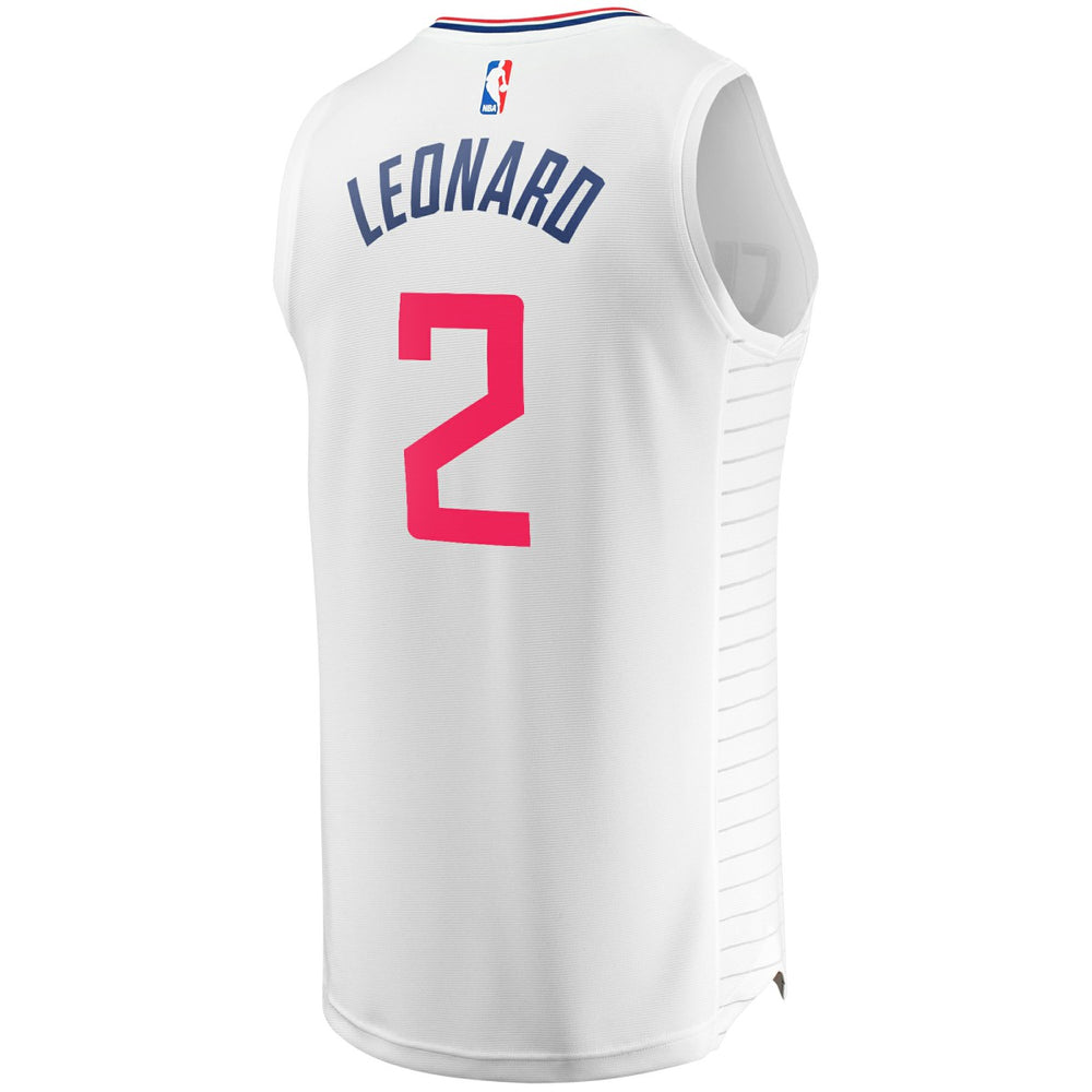 Fanatics Kawhi Leonard LA Clippers Fast Break Replica Player Jersey