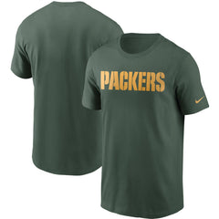 Team Wordmark T-Shirt - Green Bay Packers T-shirts