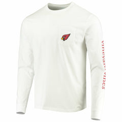 Vineyard Vines Whale Helmet Long Sleeve T-Shirt - Arizona Cardinals T-shirts