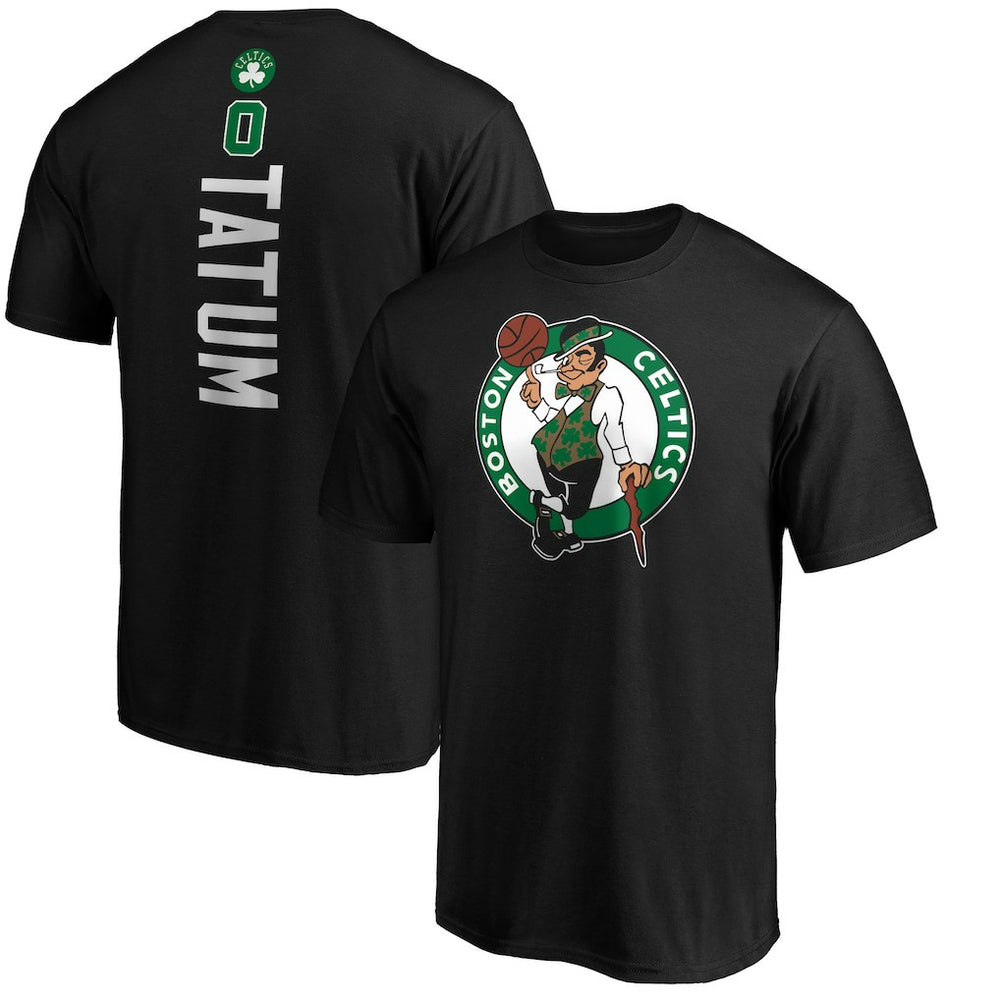 Jayson Tatum Boston Celtics Team Playmaker Name & Number T-Shirt