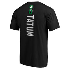 Jayson Tatum Boston Celtics Team Playmaker Name & Number T-Shirt