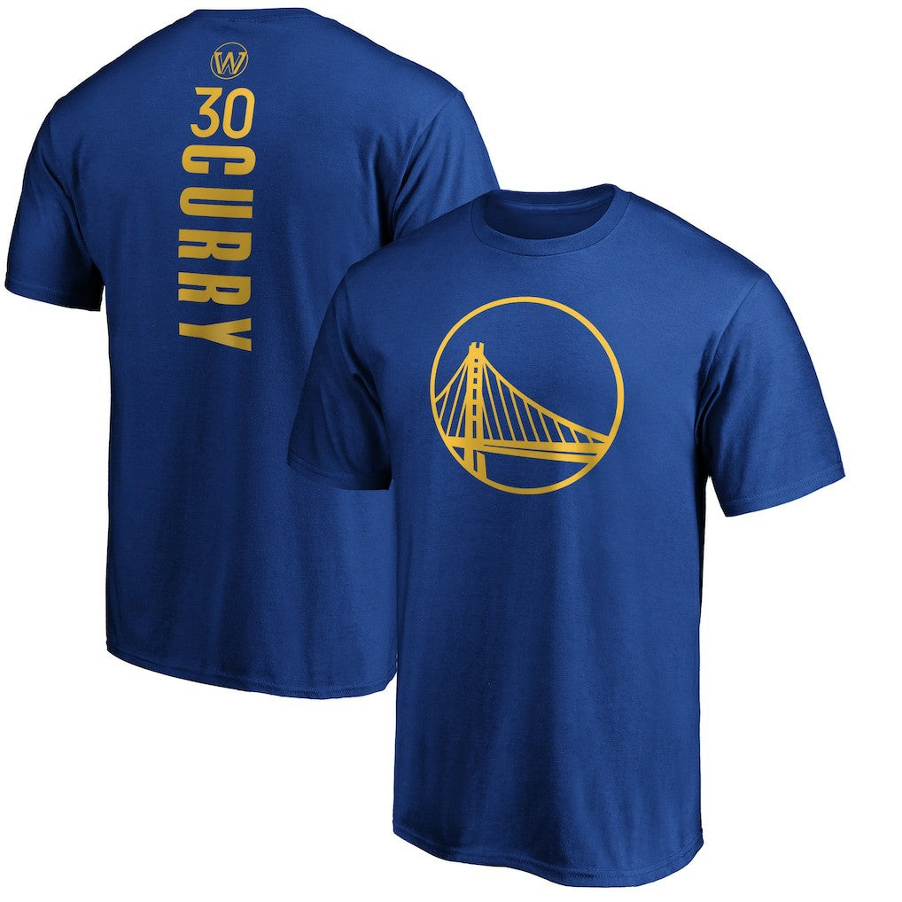 Stephen Curry Golden State Warriors Playmaker Name & Number Team T-Shirt sale
