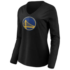 Stephen Curry Golden State Warriors Women's Playmaker Name & Number Long Sleeve V-Neck T-Shirt sale