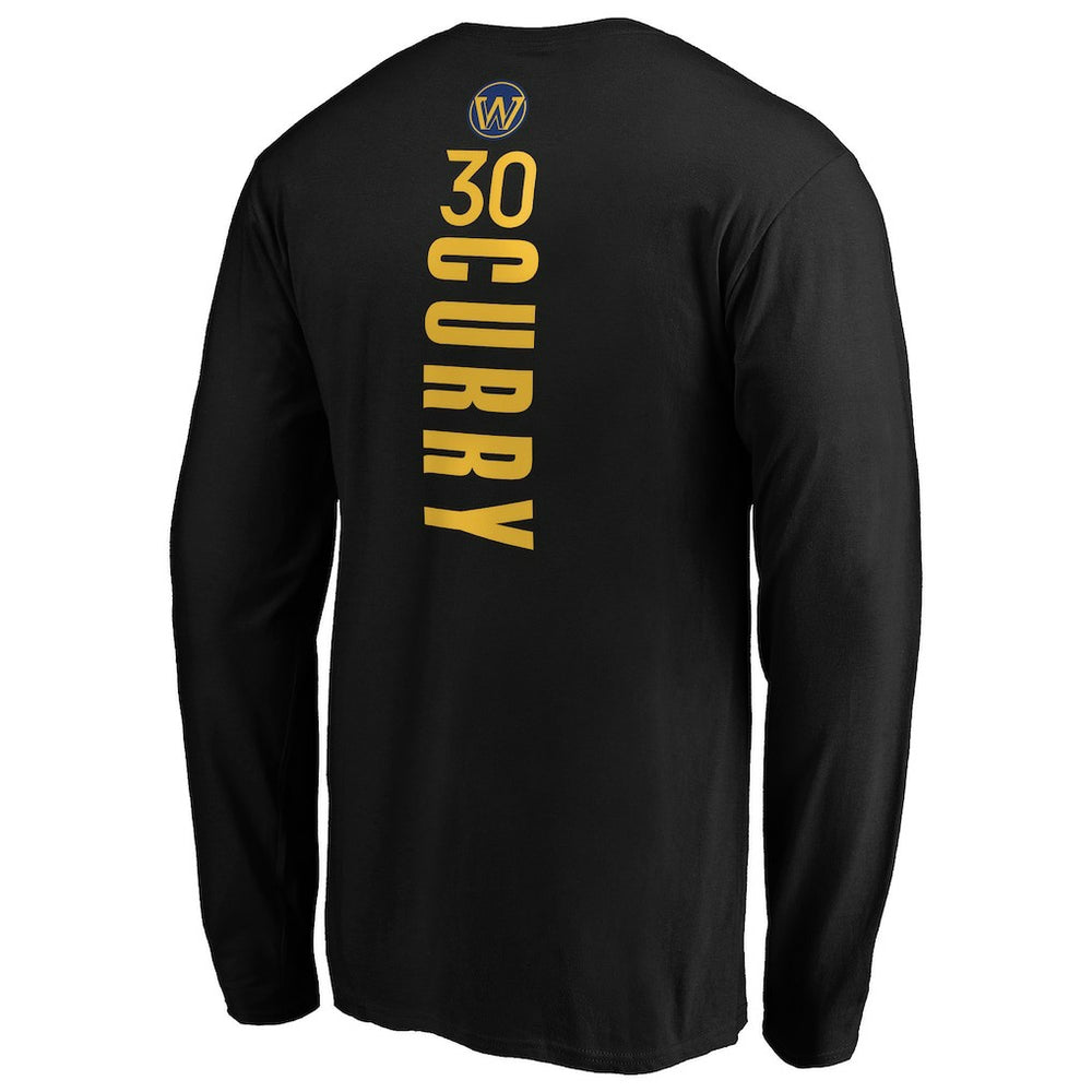 Stephen Curry Golden State Warriors Playmaker Name & Number Long Sleeve T-Shirt sale