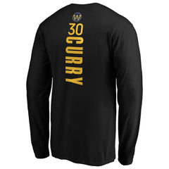 Stephen Curry Golden State Warriors Playmaker Name & Number Long Sleeve T-Shirt sale