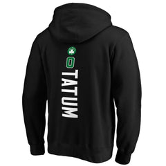 Jayson Tatum Boston Celtics Playmaker Name & Number Pullover Hoodie