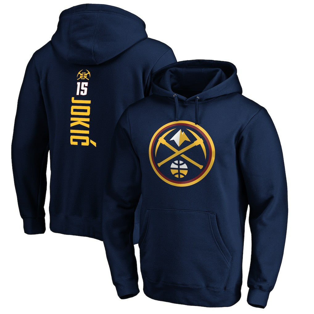Nikola Jokic Denver Nuggets Playmaker Name & Number Pullover Hoodie sale