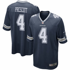 Dak Prescott  Game Team Jersey - Dallas Cowboys Jerseys