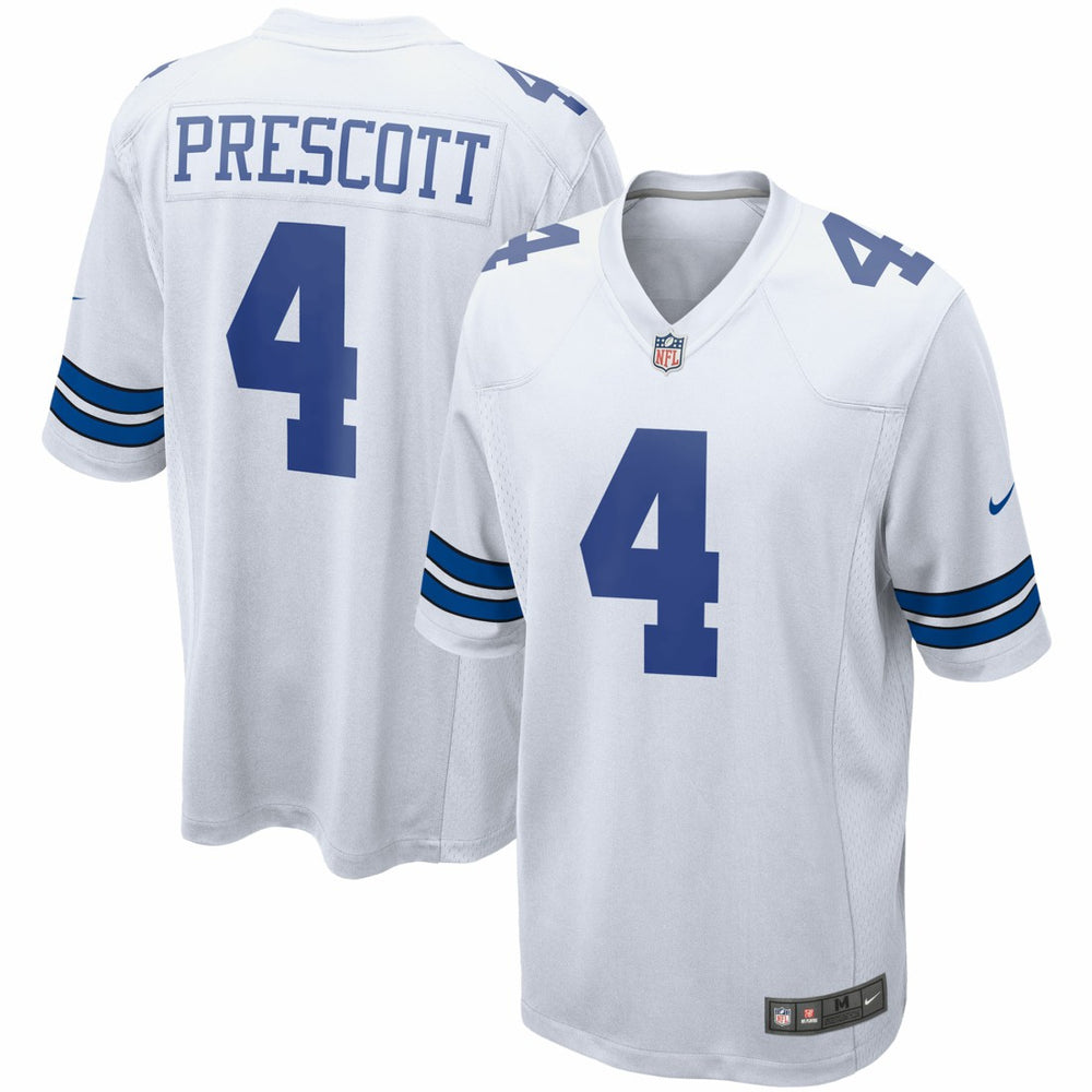 Dak Prescott  Game Team Jersey - Dallas Cowboys Jerseys