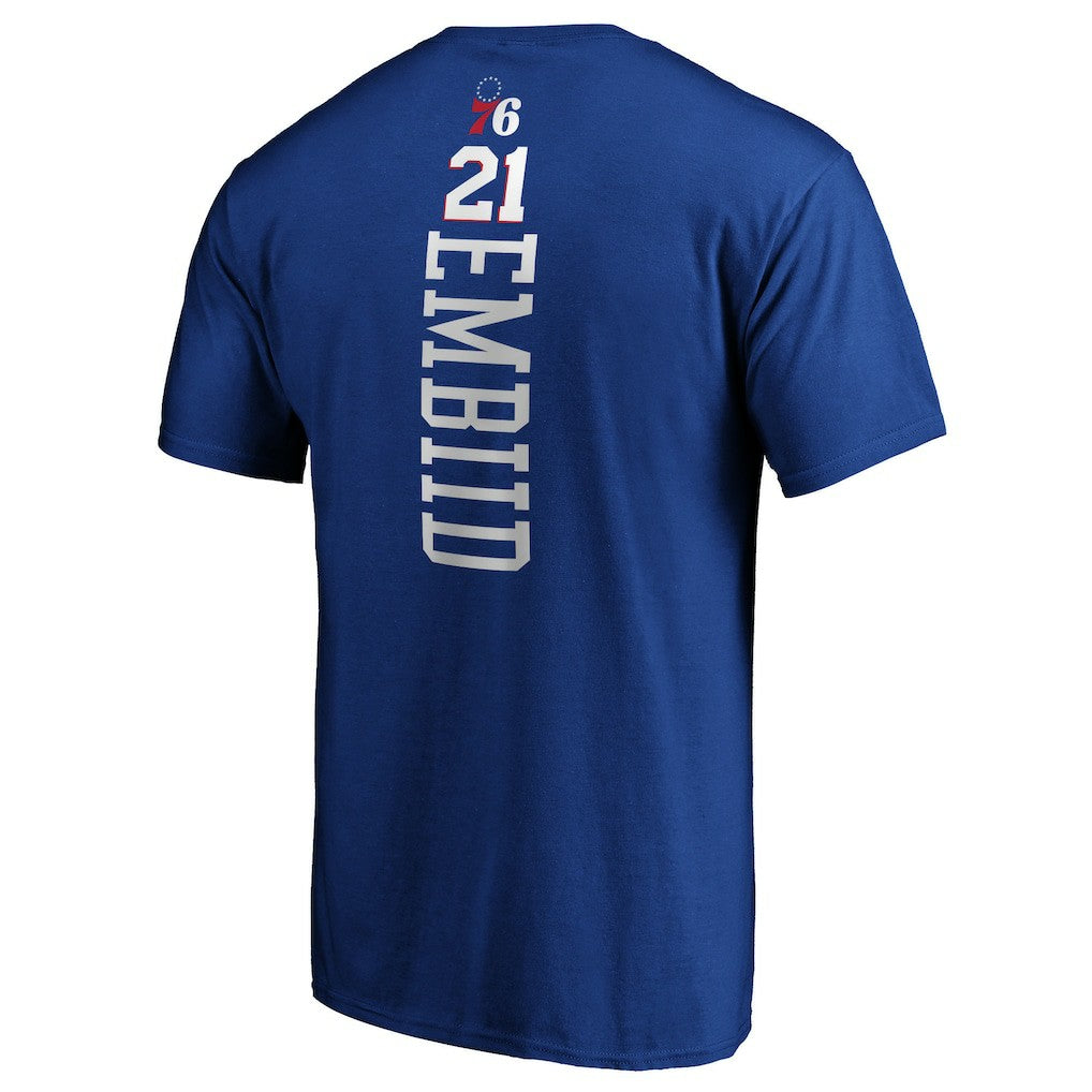 Fanatics Joel Embiid Philadelphia 76ers Playmaker Name & Number T-Shirt