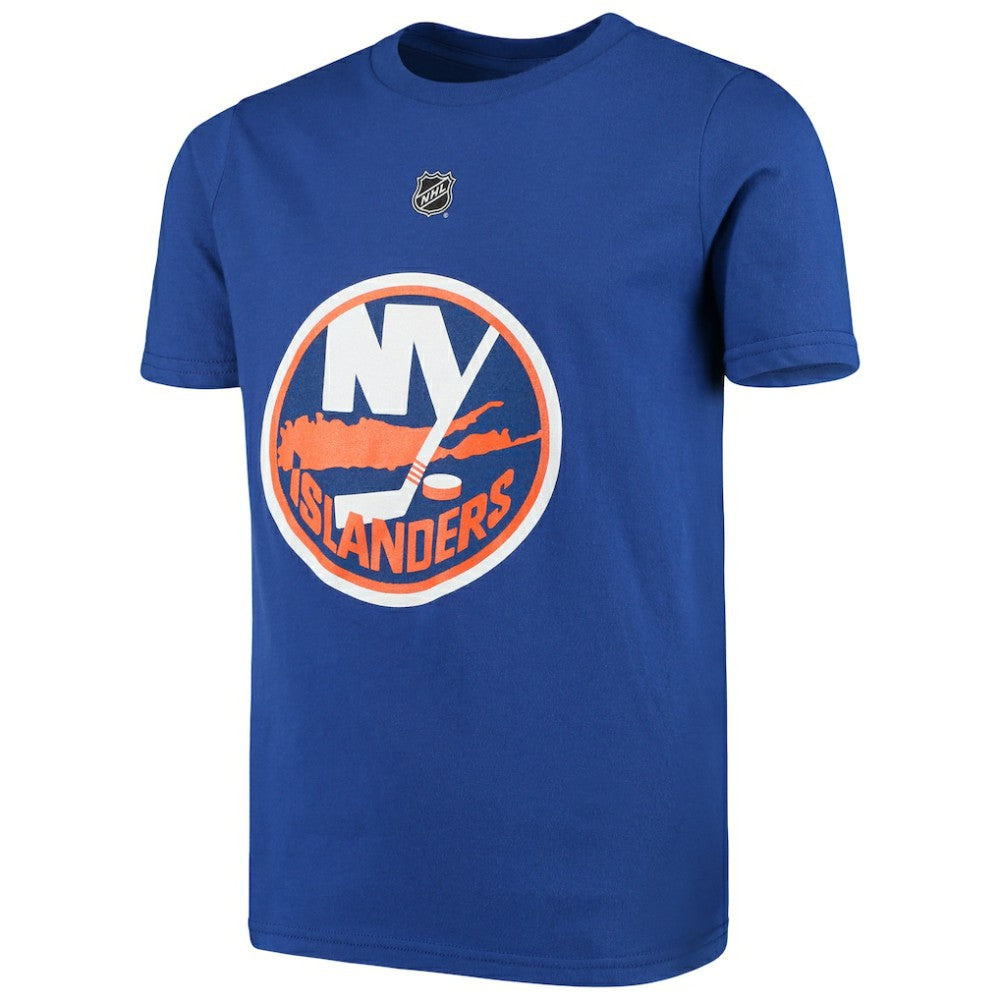 NHL Mathew Barzal New York Islanders Youth Player Name & Number T-Shirt