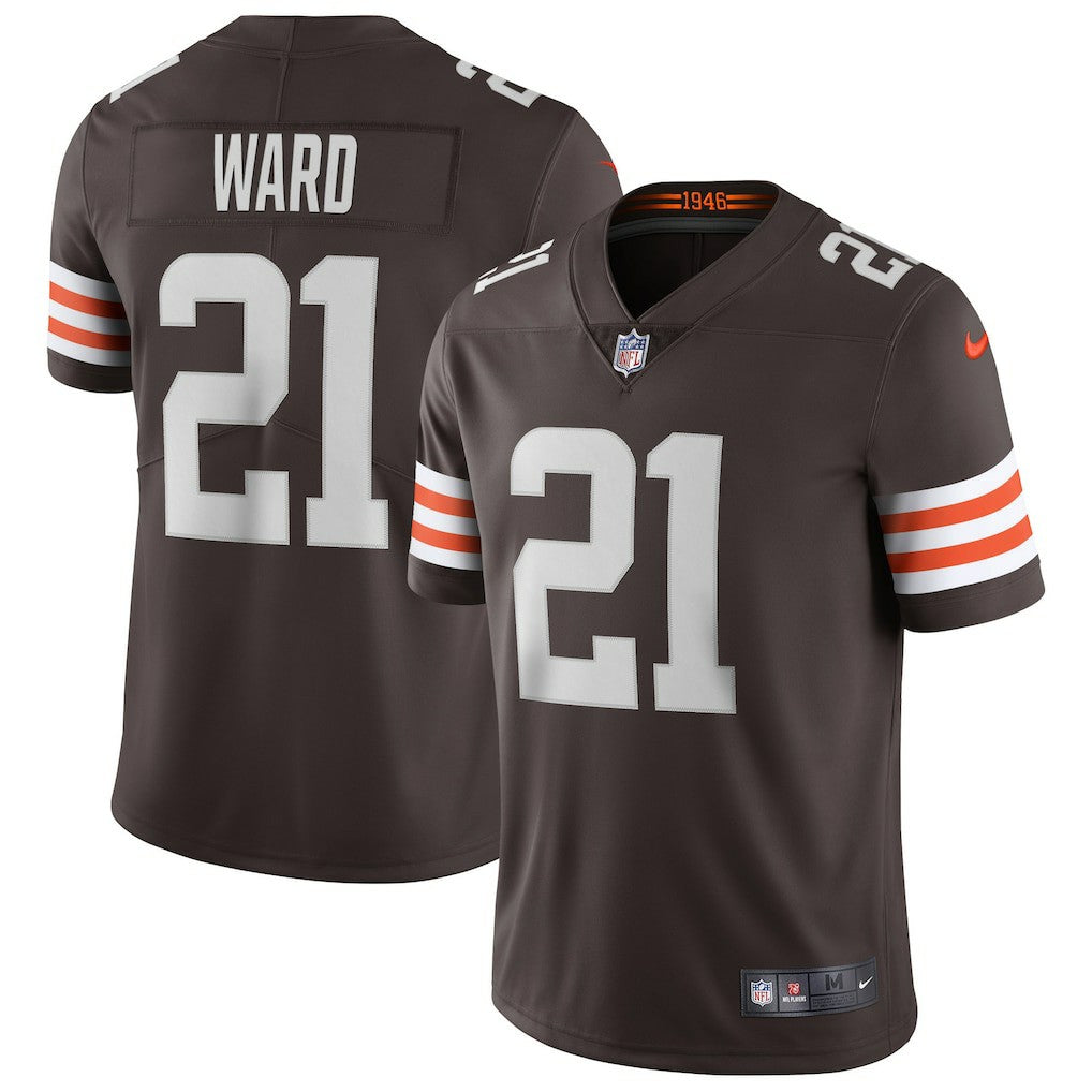 Denzel Ward  Vapor Limited Jersey - Cleveland Browns Jerseys