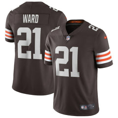 Denzel Ward  Vapor Limited Jersey - Cleveland Browns Jerseys
